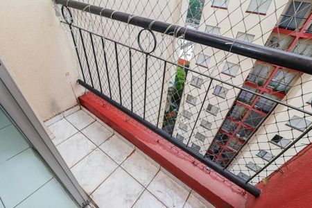 Varanda da Sala de apartamento para alugar com 2 quartos, 48m² em Vila Carmosina, São Paulo