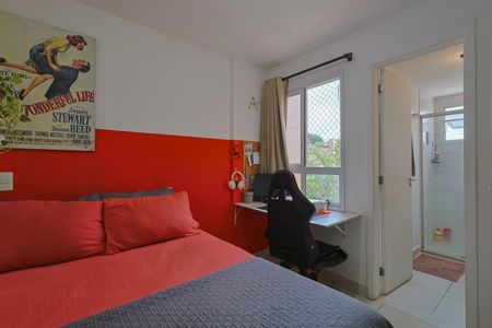 Suíte de apartamento para alugar com 2 quartos, 53m² em Santa Helena, Belo Horizonte