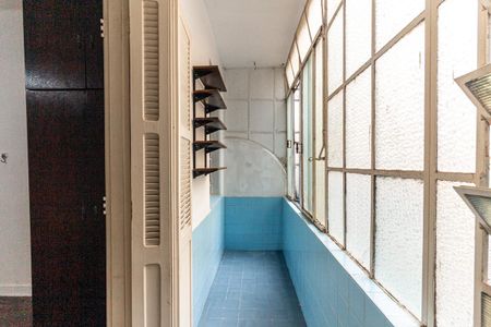 Varanda do Studio de apartamento para alugar com 1 quarto, 35m² em República, São Paulo