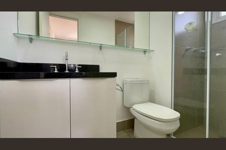 Apartamento para alugar com 64m², 1 quarto e 1 vaga Apartamento para alugar com 64m², 1 quarto e 1 vagaBanheiro da Suíte