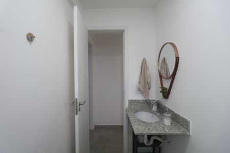 Apartamento para alugar com 64m², 2 quartos e 2 vagas Apartamento para alugar com 64m², 2 quartos e 2 vagasBanheiro social