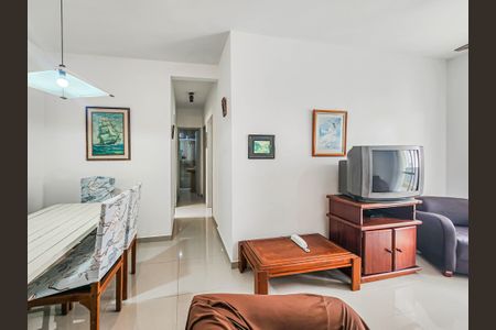 Sala de apartamento para alugar com 1 quarto, 86m² em Embaré, Santos
