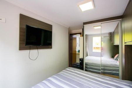 Quarto 1 - Suíte de apartamento à venda com 2 quartos, 57m² em Parque Sao Vicente, Santo André