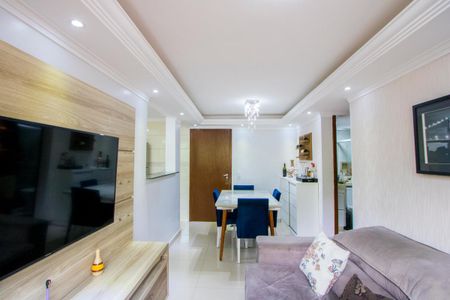 Sala de apartamento à venda com 2 quartos, 57m² em Parque Sao Vicente, Santo André