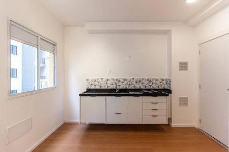 Sala e Cozinha de apartamento para alugar com 1 quarto, 25m² em Campos Elíseos, São Paulo