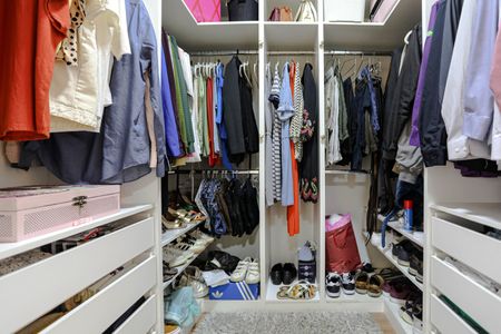 Casa de condomínio para alugar com 240m², 3 quartos e 4 vagasCloset da Suíte 3