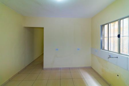 Cozinha de casa para alugar com 1 quarto, 32m² em Jardim Vera Cruz(zona Leste), São Paulo