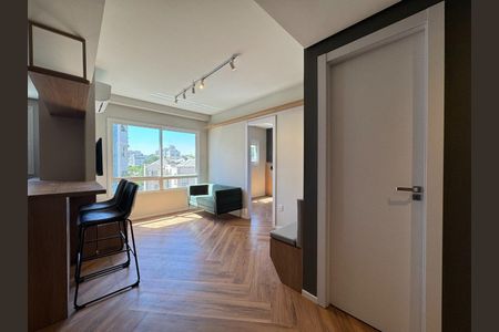 Sala de apartamento para alugar com 1 quarto, 43m² em Moinhos de Vento, Porto Alegre