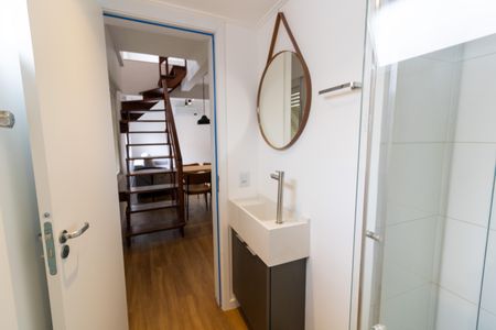 Apartamento para alugar com 52m², 1 quarto e 1 vaga Apartamento para alugar com 52m², 1 quarto e 1 vagaBanheiro