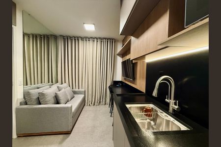 Sala de apartamento para alugar com 1 quarto, 25m² em Vila Butantã, São Paulo