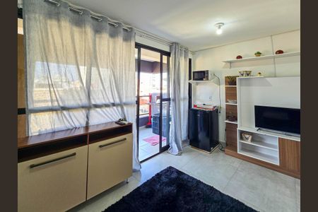 Sala de apartamento para alugar com 1 quarto, 76m² em Embaré, Santos