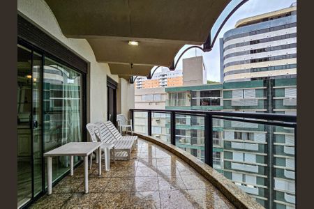 Varanda da Sala de apartamento para alugar com 3 quartos, 67m² em Ponta da Praia, Santos