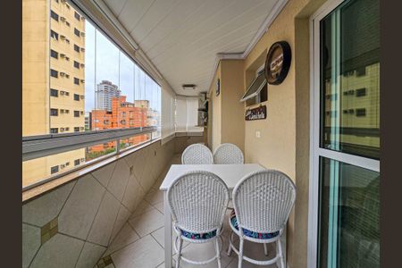 Varanda da Sala de apartamento para alugar com 2 quartos, 102m² em Ponta da Praia, Santos