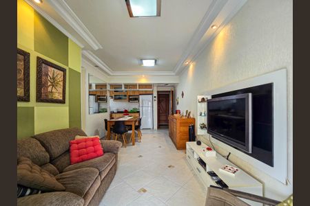 Sala de apartamento para alugar com 2 quartos, 102m² em Ponta da Praia, Santos