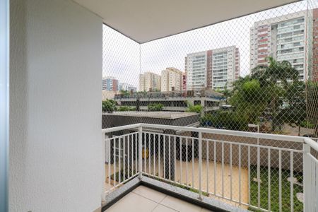Varanda da Sala de apartamento para alugar com 2 quartos, 68m² em Cerâmica, São Caetano do Sul