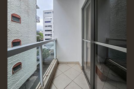 Sacada de apartamento para alugar com 2 quartos, 86m² em Ponta da Praia, Santos