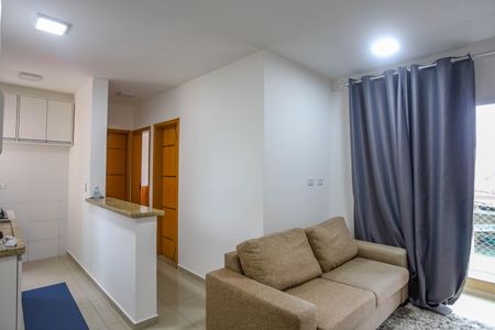 Sala  de apartamento à venda com 2 quartos, 45m² em Centro, Diadema