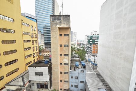 Vista da varanda de apartamento para alugar com 1 quarto, 27m² em Liberdade, São Paulo
