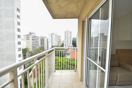 Varanda de apartamento para alugar com 1 quarto, 27m² em Liberdade, São Paulo