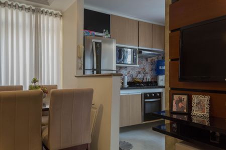 Sala de apartamento à venda com 2 quartos, 48m² em Demarchi, São Bernardo do Campo