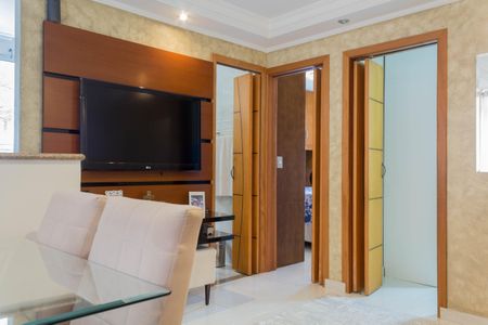 Sala de apartamento à venda com 2 quartos, 48m² em Demarchi, São Bernardo do Campo