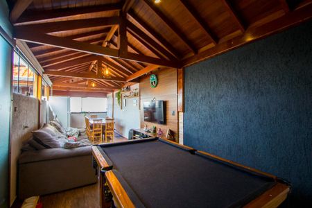 Sala de apartamento à venda com 2 quartos, 98m² em Vila Aquilino, Santo André