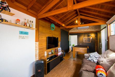 Sala de apartamento à venda com 2 quartos, 98m² em Vila Aquilino, Santo André