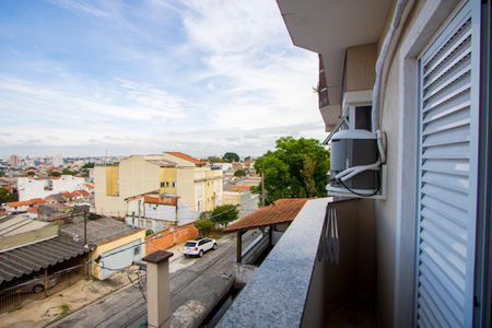 Varanda do quarto 1 de apartamento à venda com 2 quartos, 98m² em Vila Aquilino, Santo André