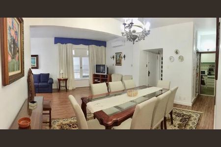Sala de apartamento à venda com 3 quartos, 118m² em Leblon, Rio de Janeiro