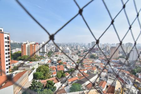 Apartamento à venda com 74m², 3 quartos e 2 vagasVista da varanda