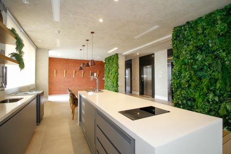 Studio à venda com 30m², 1 quarto e sem vagaÁrea Comum - Espaço Gourmet