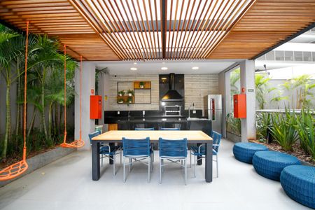 Studio à venda com 30m², 1 quarto e sem vagaÁrea Comum - Churrasqueira