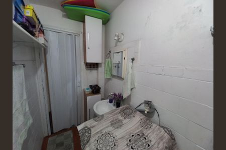 Banheiro de apartamento para alugar com 1 quarto, 52m² em Centro, São Vicente