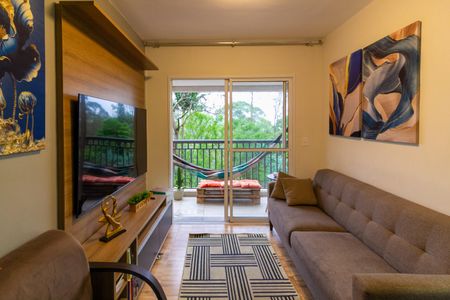 Sala de estar de apartamento para alugar com 3 quartos, 63m² em Vila Castelo, São Paulo