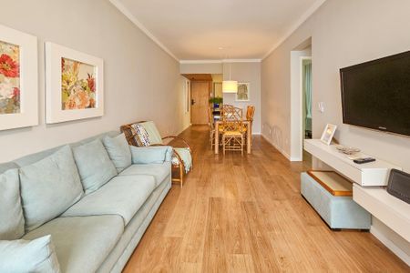 Sala de apartamento para alugar com 2 quartos, 86m² em Centro, Guarujá