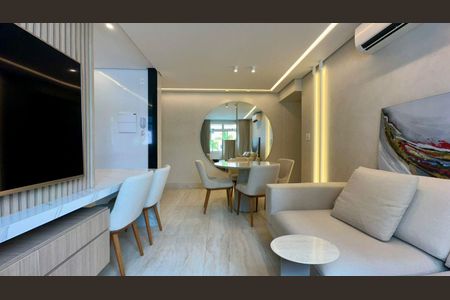 Sala de apartamento à venda com 2 quartos, 65m² em Carmo, Belo Horizonte