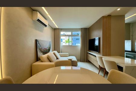 Sala de apartamento à venda com 2 quartos, 65m² em Carmo, Belo Horizonte