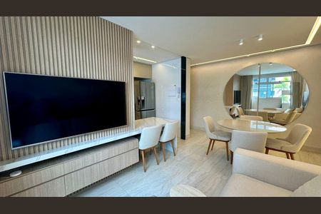 Sala de apartamento à venda com 2 quartos, 65m² em Carmo, Belo Horizonte