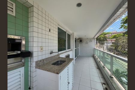 Sala - Varanda  de apartamento à venda com 3 quartos, 96m² em Freguesia (jacarepaguá), Rio de Janeiro