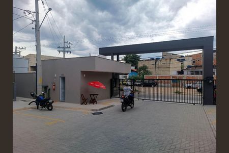 Apartamento para alugar com 43m², 2 quartos e 1 vagaFachada e portaria