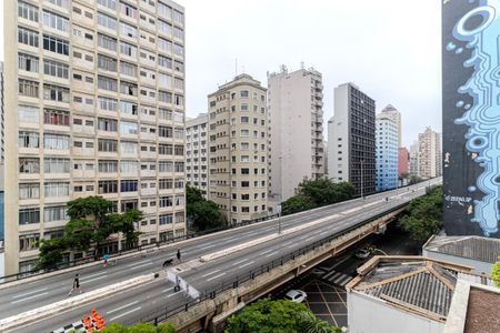 Vista de apartamento para alugar com 1 quarto, 40m² em Higienópolis, São Paulo