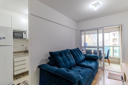 Sala de apartamento para alugar com 1 quarto, 40m² em Higienópolis, São Paulo