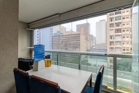 Varanda de apartamento para alugar com 1 quarto, 40m² em Higienópolis, São Paulo