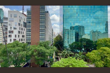 Studio à venda com 40m², 1 quarto e 1 vagaVaranda