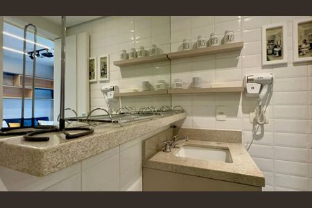 Studio à venda com 40m², 1 quarto e 1 vagaBanheiro