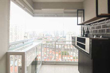 Varanda  de apartamento à venda com 2 quartos, 52m² em Tatuapé, São Paulo