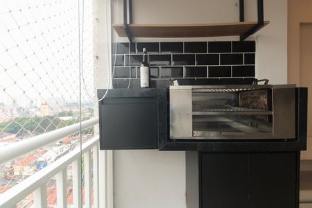 Varanda  de apartamento à venda com 2 quartos, 52m² em Tatuapé, São Paulo