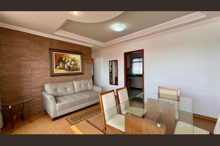 sala  de apartamento à venda com 3 quartos, 90m² em Ipiranga, Belo Horizonte