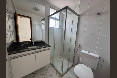 Banheiro de apartamento para alugar com 2 quartos, 53m² em Castelo, Belo Horizonte
