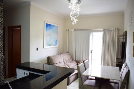 Sala/Cozinha de apartamento para alugar com 2 quartos, 50m² em Residencial Greenville, Ribeirão Preto